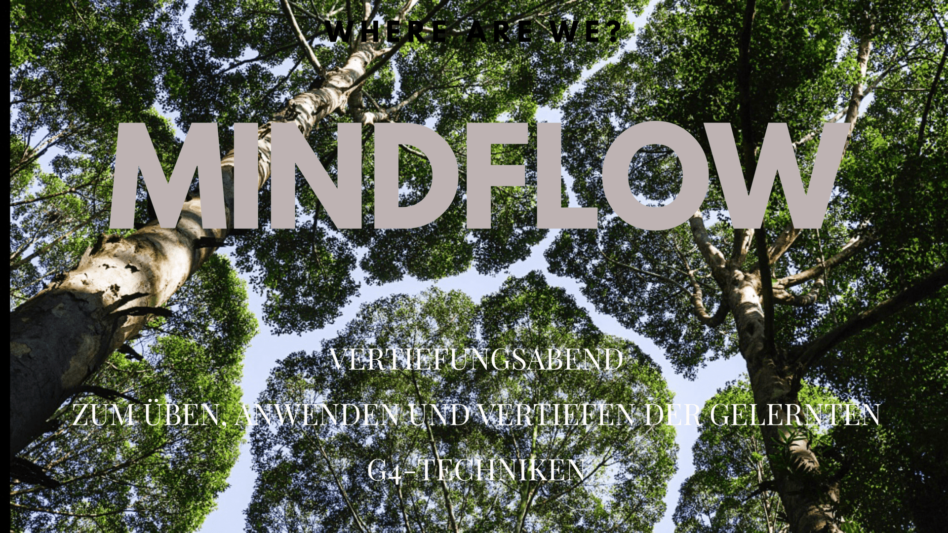 MINDFLOW Verteifungsabend