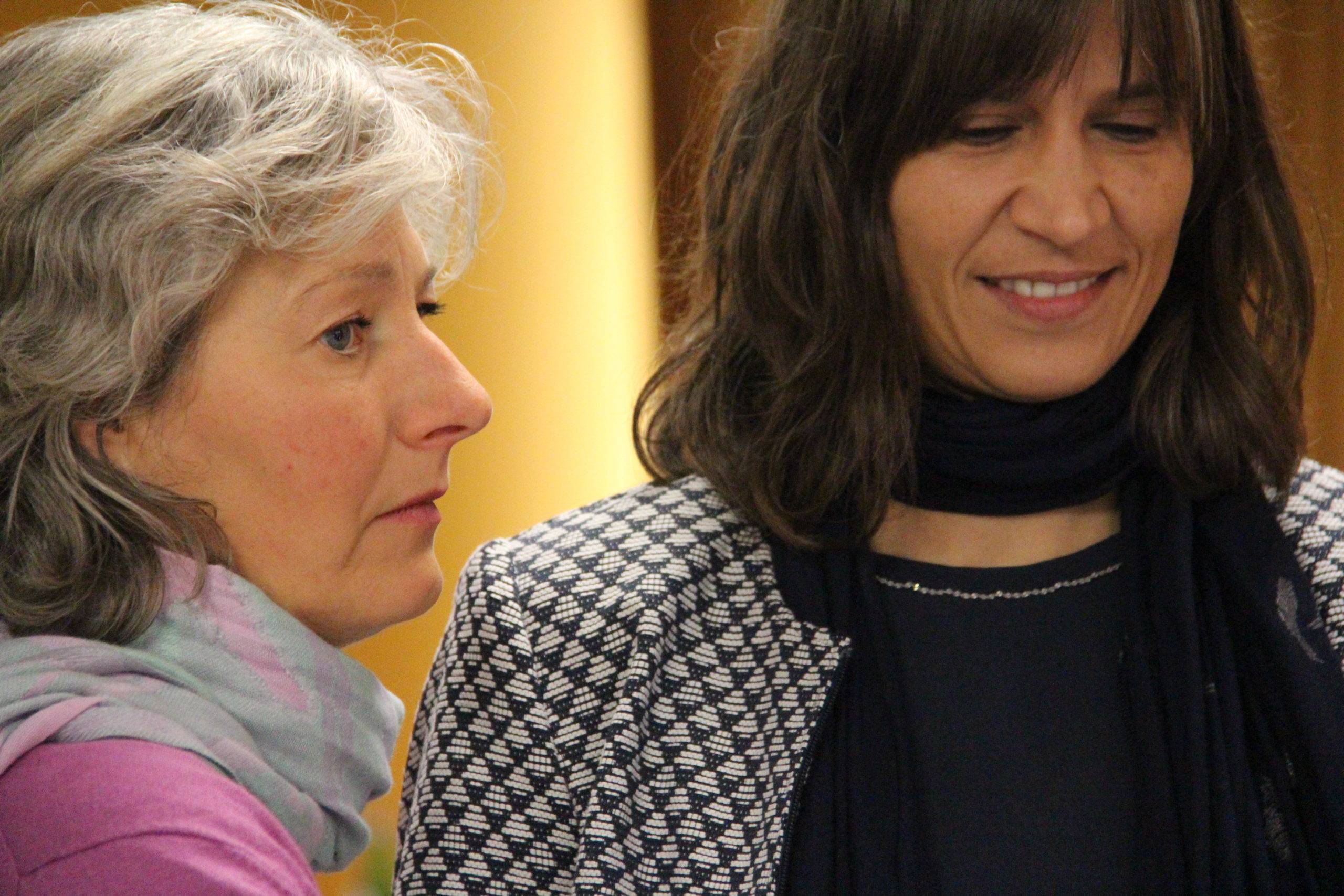 Andrea und Cornelia am MINDFLOW Basisseminar Zürich-Affoltern
